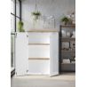 Armoire de bureau 2 portes AURELIA hauteur 115 cm