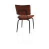 Manou, chaise - off black - tissu Karese - Henders and Hazel