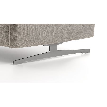 Canapé d'angle fixe 310 cm ADORA en tissu escana de ROM1961