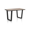 Avalox, table 140 x 98 cm - pieds v - Henders and Hazel