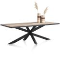 Avalox, table 200 x 98 cm - pied central - Henders and Hazel