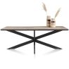 Avalox, table 200 x 98 cm - pied central - Henders and Hazel