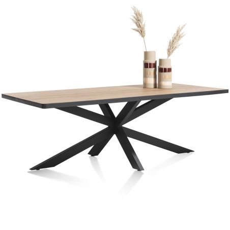 Avalox, table 200 x 98 cm - pied central - Henders and Hazel