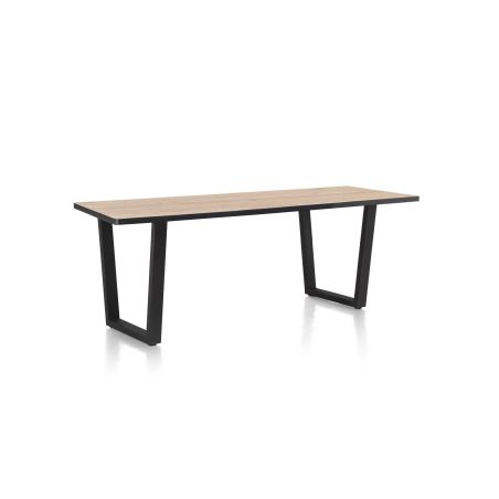 Avalox, table 230 x 98 cm - pieds v - Henders and Hazel
