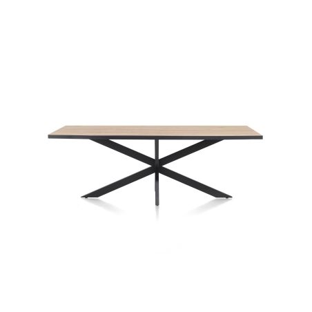 Avalox, table 230 x 98 cm - pied central - Henders and Hazel