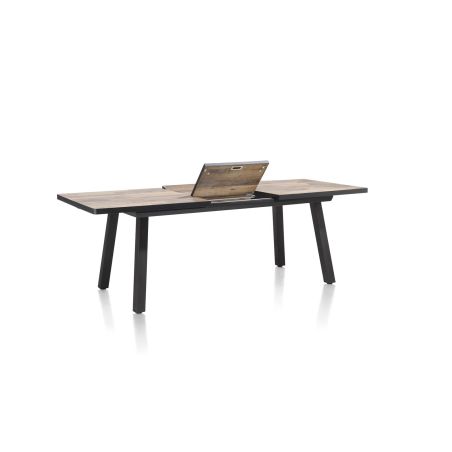 Avalox, table à rallonge 160 (+ 50) x 98 cm - 4 pieds - Henders and Hazel