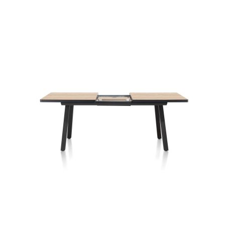 Avalox, table à rallonge 160 (+ 50) x 98 cm - 4 pieds - Henders and Hazel