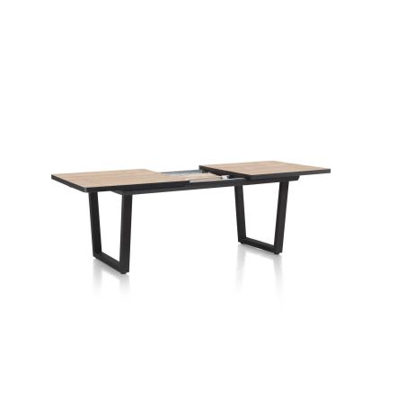 Avalox, table à rallonge 160 (+ 50) x 98 cm - pieds v - Henders and Hazel