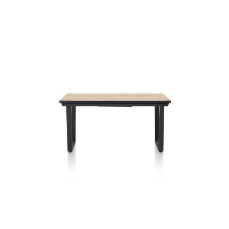 Avalox, table à rallonge 160 (+ 50) x 98 cm - pieds v - Henders and Hazel