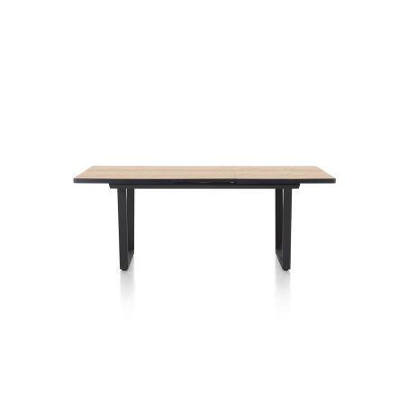 Avalox, table à rallonge 160 (+ 50) x 98 cm - pieds v - Henders and Hazel