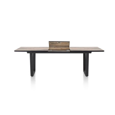 Avalox, table à rallonge 190 (+ 60) x 98 cm - pieds V - Henders and Hazel
