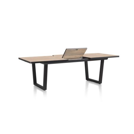 Avalox, table à rallonge 190 (+ 60) x 98 cm - pieds V - Henders and Hazel
