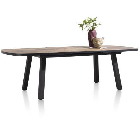 Avalox, table à rallonge ovale 190 (+ 60) x 110 cm - 4 pieds - Henders and Hazel