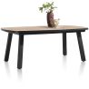Avalox, table à rallonge ovale 190 (+ 60) x 110 cm - 4 pieds - Henders and Hazel