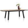 Avalox, table à rallonge ovale 190 (+ 60) x 110 cm - 4 pieds - Henders and Hazel