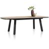 Avalox, table à rallonge ovale 190 (+ 60) x 110 cm - 4 pieds - Henders and Hazel