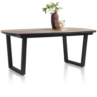 Avalox, table à rallonge ovale 190 (+ 60) x 110 cm - pieds v - Henders and Hazel