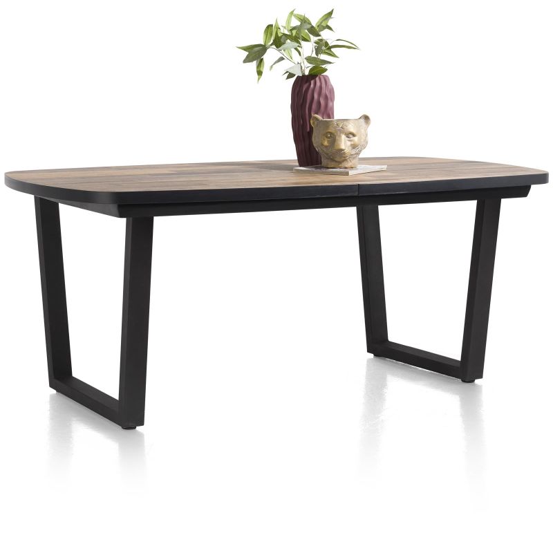 Avalox, table à rallonge ovale 190 (+ 60) x 110 cm - pieds v - Henders and Hazel
