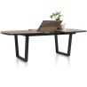 Avalox, table à rallonge ovale 190 (+ 60) x 110 cm - pieds v - Henders and Hazel