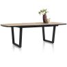 Avalox, table à rallonge ovale 190 (+ 60) x 110 cm - pieds v - Henders and Hazel