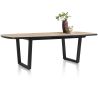 Avalox, table à rallonge ovale 190 (+ 60) x 110 cm - pieds v - Henders and Hazel