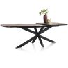 Avalox, table à rallonge ovale 190 (+ 60) x 110 cm - pied central - Henders and Hazel