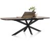 Avalox, table à rallonge ovale 190 (+ 60) x 110 cm - pied central - Henders and Hazel