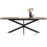 Avalox, table à rallonge ovale 190 (+ 60) x 110 cm - pied central - Henders and Hazel