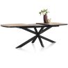 Avalox, table à rallonge ovale 190 (+ 60) x 110 cm - pied central - Henders and Hazel