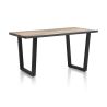 Avalox, table de bar 200 x 98 cm - pieds v - Henders and Hazel
