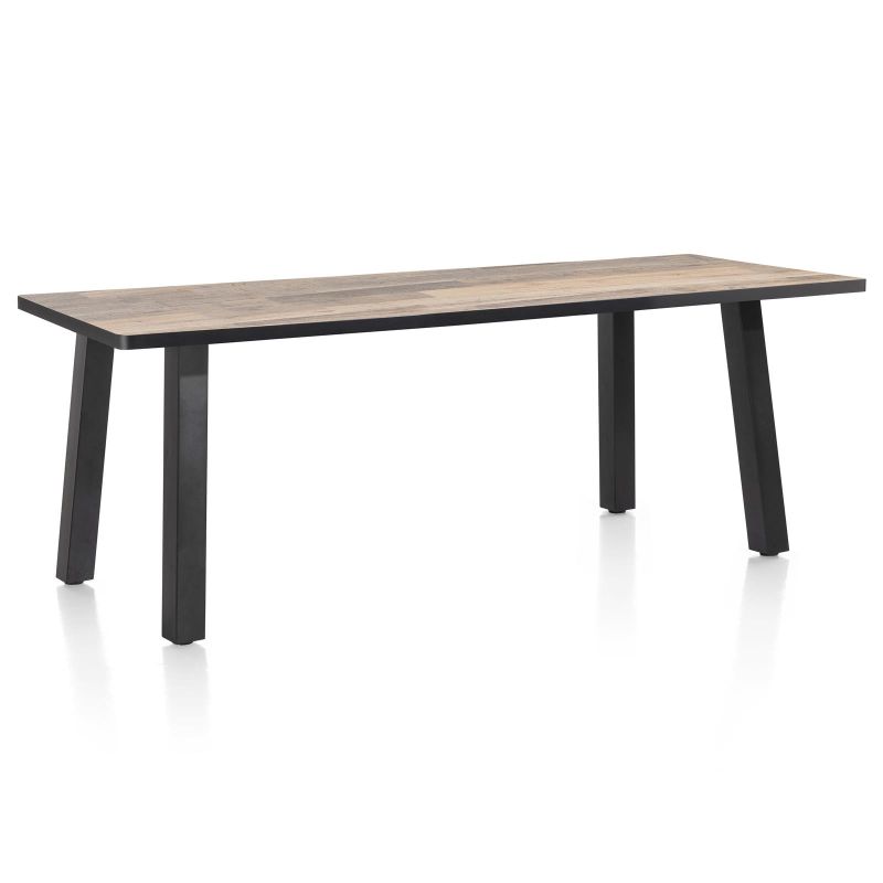 Avalox, table de bar 230 x 98 cm - 4 pieds - Henders and Hazel