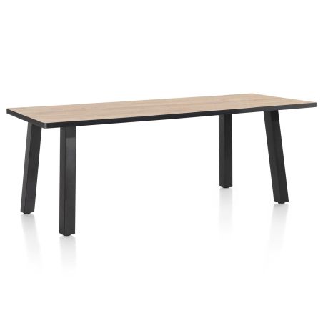 Avalox, table de bar 230 x 98 cm - 4 pieds - Henders and Hazel