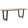 Avalox, table de bar 230 x 98 cm - pieds v - Henders and Hazel