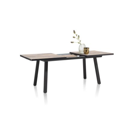 Avalox, table de bar à rallonge 160 (+ 50) x 98 cm - 4 pieds - Henders and Hazel