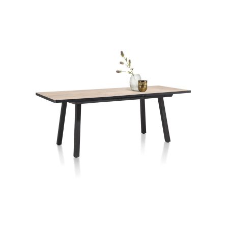 Avalox, table de bar à rallonge 160 (+ 50) x 98 cm - 4 pieds - Henders and Hazel