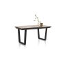 Avalox, table de bar à rallonge 160 (+ 50) x 98 cm - pieds v - Henders and Hazel