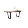 Avalox, table de bar à rallonge 160 (+ 50) x 98 cm - pieds v - Henders and Hazel