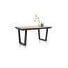Avalox, table de bar à rallonge 160 (+ 50) x 98 cm - pieds v - Henders and Hazel