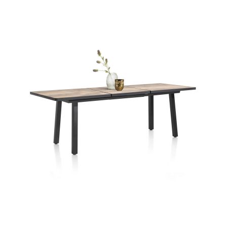Avalox, table de bar à rallonge 190 (+ 60) x 98 cm - 4 pieds - Henders and Hazel