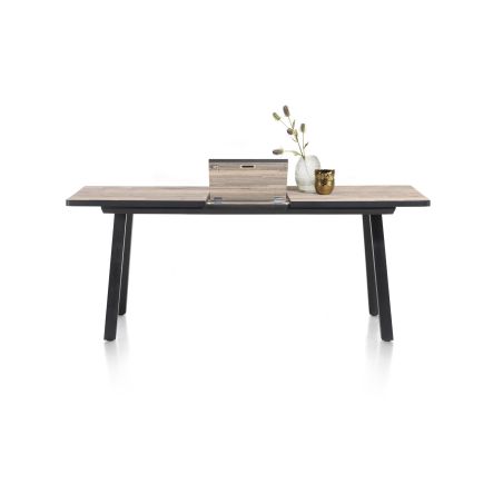 Avalox, table de bar à rallonge 190 (+ 60) x 98 cm - 4 pieds - Henders and Hazel