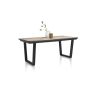 Avalox, table de bar à rallonge 190 (+ 60) x 98 cm - pieds v - Henders and Hazel