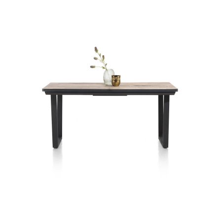 Avalox, table de bar à rallonge 190 (+ 60) x 98 cm - pieds v - Henders and Hazel