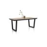 Avalox, table de bar à rallonge 190 (+ 60) x 98 cm - pieds v - Henders and Hazel