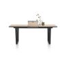 Avalox, table de bar à rallonge 190 (+ 60) x 98 cm - pieds v - Henders and Hazel