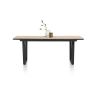 Avalox, table de bar à rallonge 190 (+ 60) x 98 cm - pieds v - Henders and Hazel