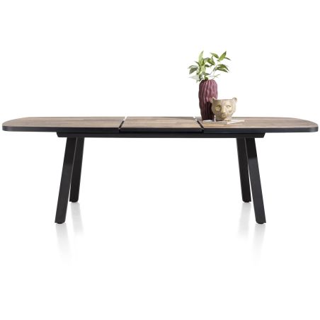 Avalox, table de bar à rallonge ovale 190 (+ 60) x 110 cm - 4 pieds - Henders and Hazel