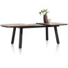 Avalox, table de bar à rallonge ovale 190 (+ 60) x 110 cm - 4 pieds - Henders and Hazel