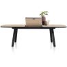 Avalox, table de bar à rallonge ovale 190 (+ 60) x 110 cm - 4 pieds - Henders and Hazel