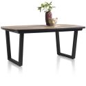 Avalox, table de bar à rallonge ovale 190 (+ 60) x 110 cm - pieds v - Henders and Hazel