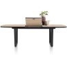 Avalox, table de bar à rallonge ovale 190 (+ 60) x 110 cm - pieds v - Henders and Hazel